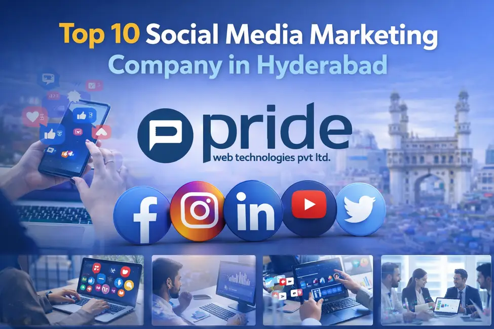 digital marketing agency Top 10 Social Media Marketing Company in Hyderabad From Pride Web Technologies