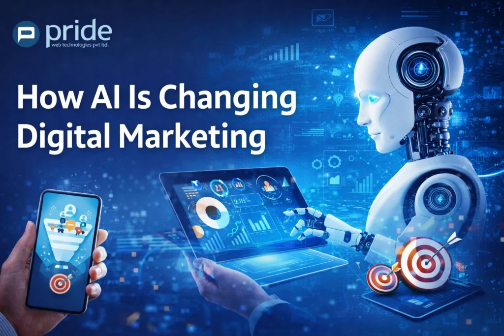 How AI Is Changing Digital Marketing in 2026 | Pride Web Technologies