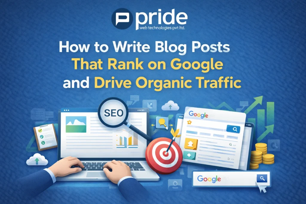 Step-by-Step Guide to Writing High-Ranking Blog Posts from Pride Web Technologies