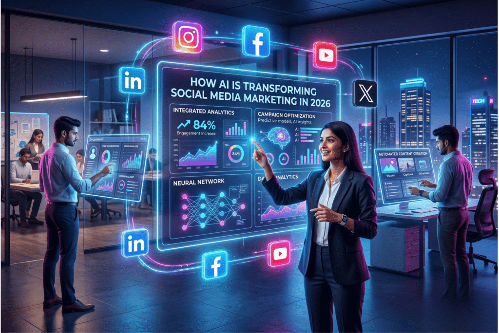 digital marketing agency How AI is Transforming Social Media Marketing