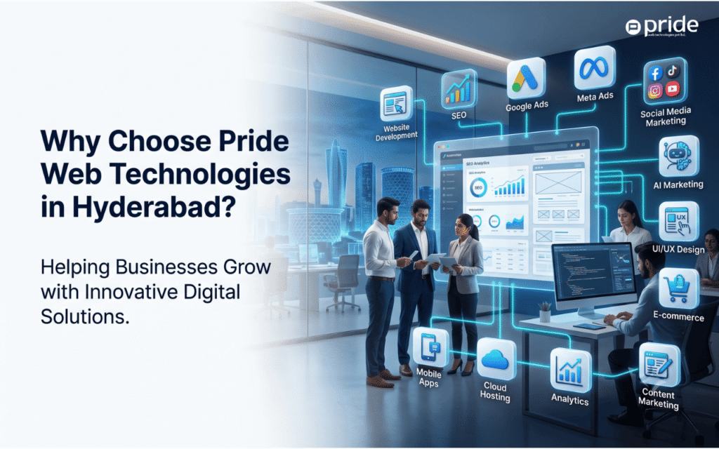 Pride Web Technologies in Hyderabad